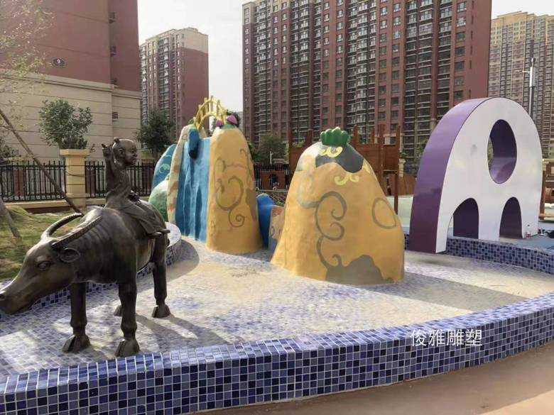 泰安碩園、和園幼兒園玻璃鋼雕塑